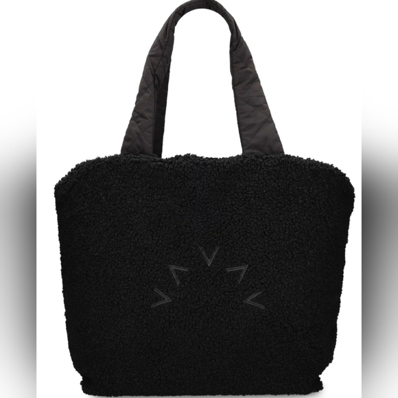 Varley Womens Amos Black Reversible Quilted Tote NWT - Picture 3 of 7